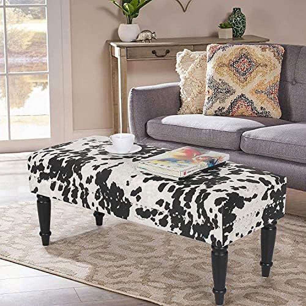 KHBIULIFE 39" Mid Century Modern Upholstered Bench for Bedroom Entryway and Living Room K3069