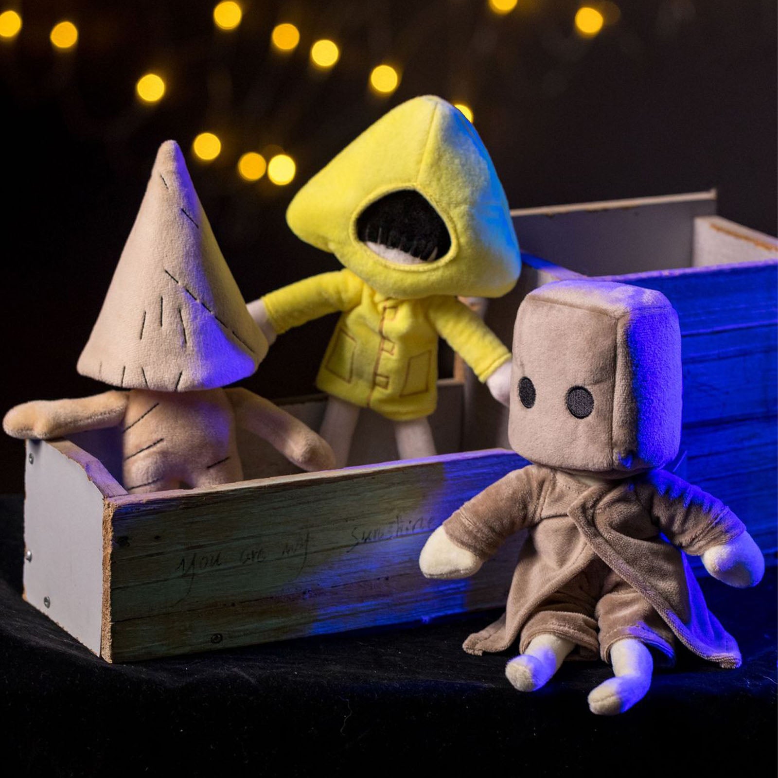 Little Nightmares 2 Plush Toy 12inch Six Mono Nomes Mushroom Man Stuffed Doll S8564