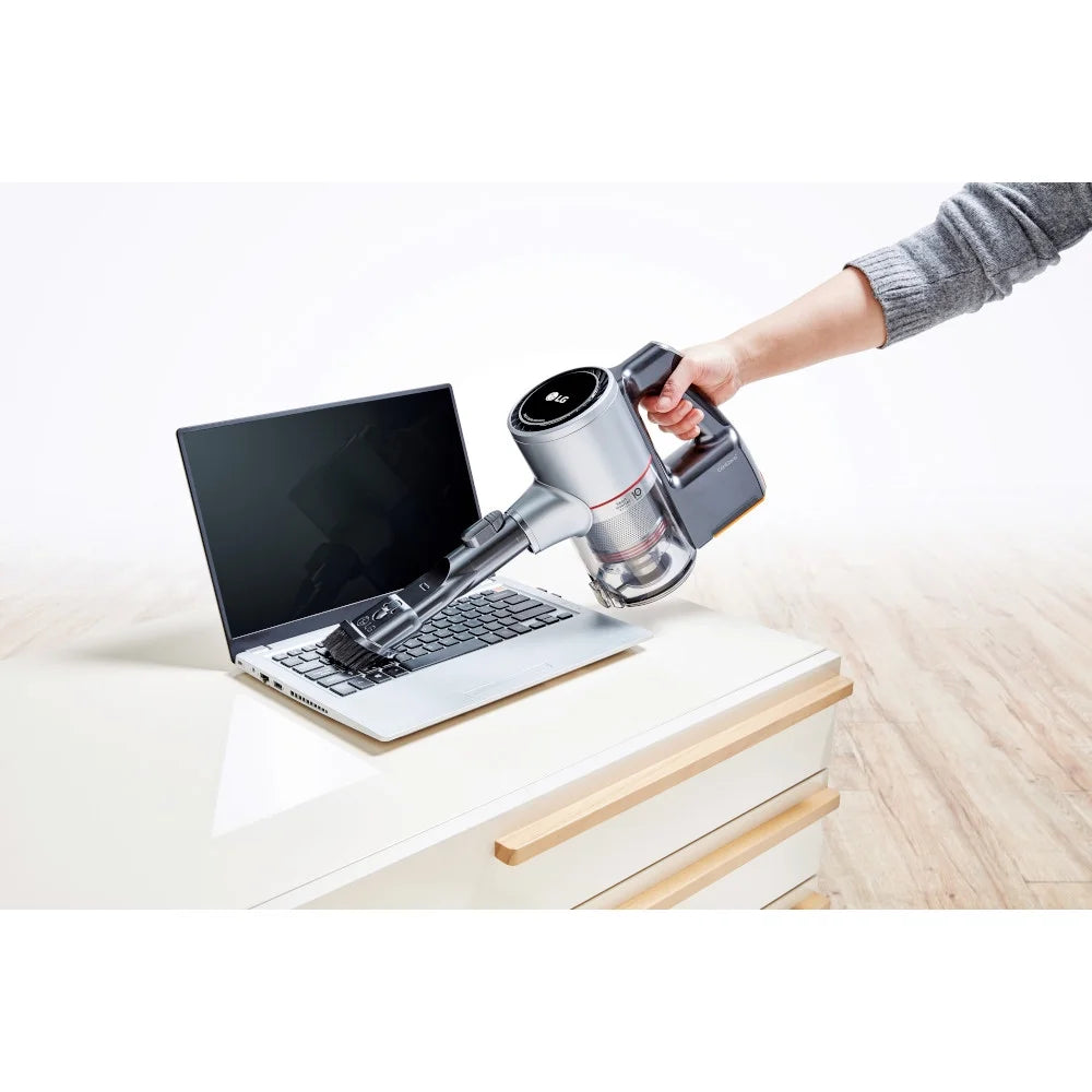 LG CordZero A9 Charge Plus Cordless Stick Vacuum, Matte Silver U4386