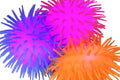 Set of 3 Light Up 5" Puffer Balls - Sensory Fidget and Stress Balls - OT Autism SPD (Random Colors)