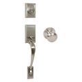 Delaney 410-KN Kellington Series Double Cylinder Door Handle Set Satin Nickel