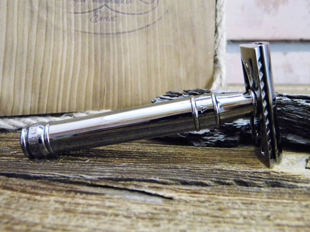 Edwin Jagger DE89BGBL Black Gold Safety Razor X28273