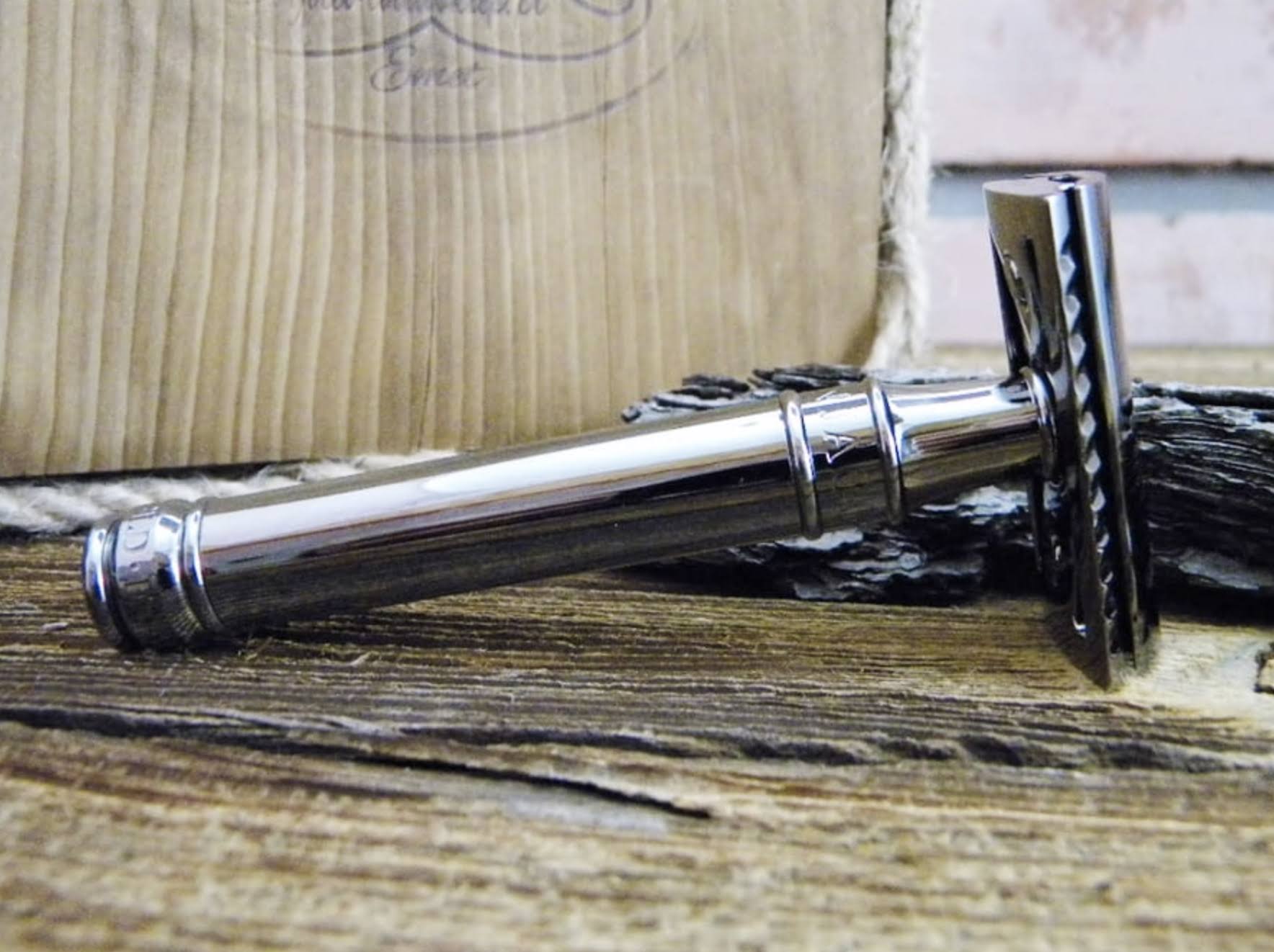 Edwin Jagger DE89BGBL Black Gold Safety Razor X28273