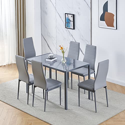 2-Tier Glass Dining Table with Storage Shelf and Chrome Legs Z3683