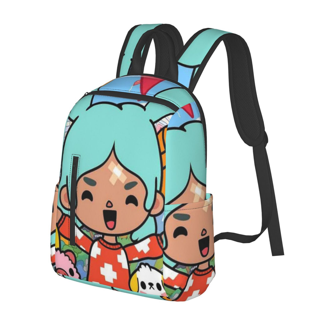 Toca Boca Backpack Lightweight Unisex School Bag for Kids Teens Adult X60404