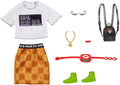 Barbie Doll Clothes: Super Mario Fashion Pack with T-Shirt, Skirt & 6 Accessories