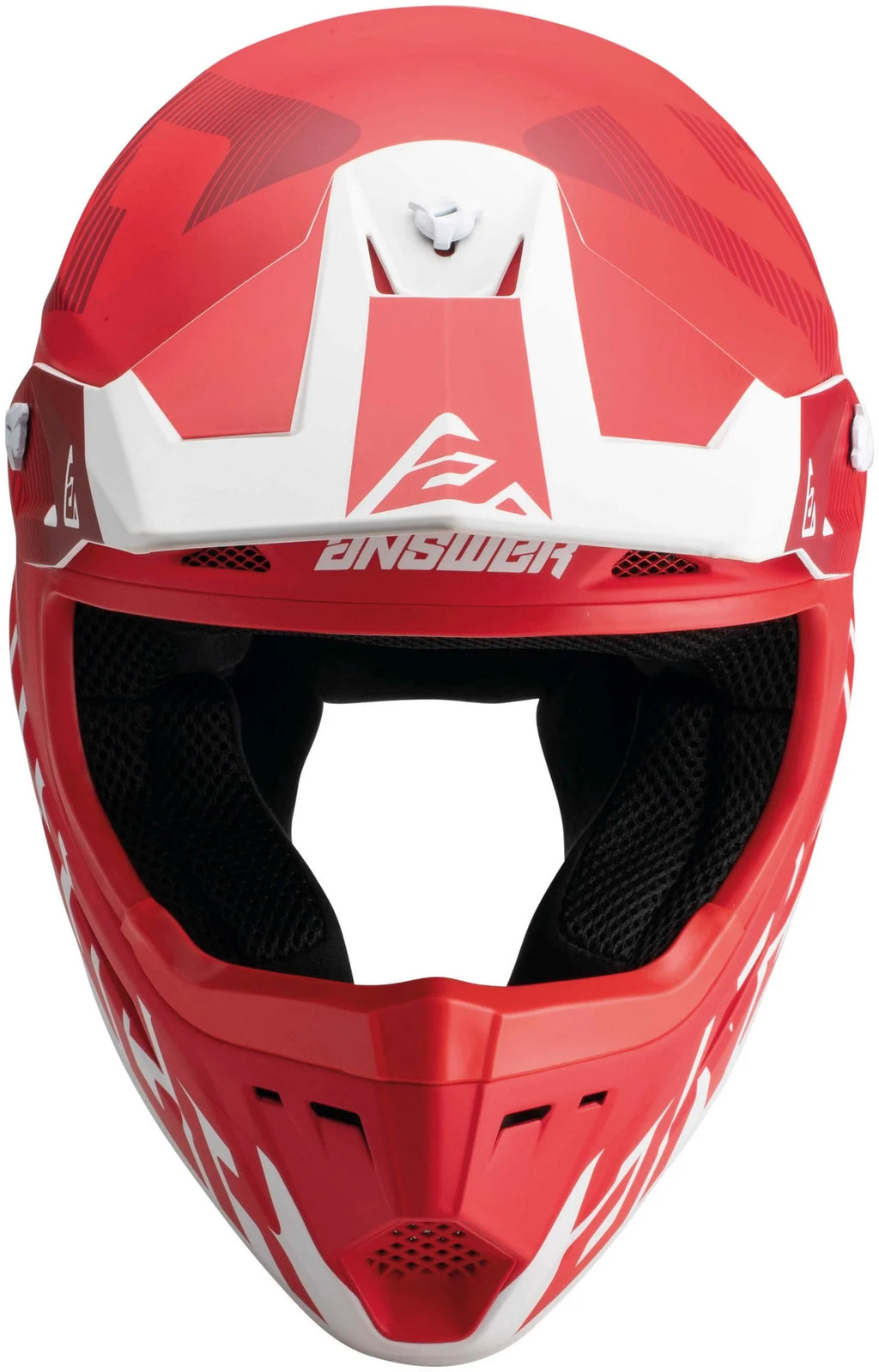 Answer AR1 V2 Bold MX Offroad Helmet Red/White SM S327