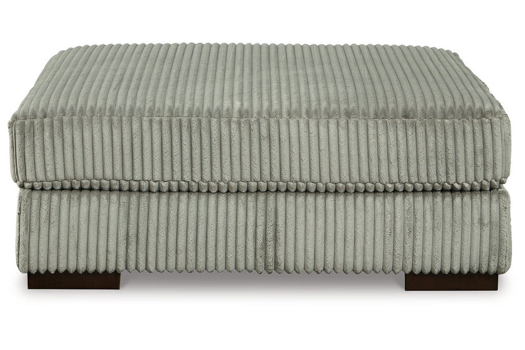 Ashley Furniture Lindyn Oversized Fabric Accent Ottoman Gray K48810