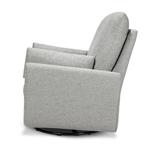 DaVinci Juno Swivel Glider in Ivory Boucle, Greenguard Gold Certified A96424
