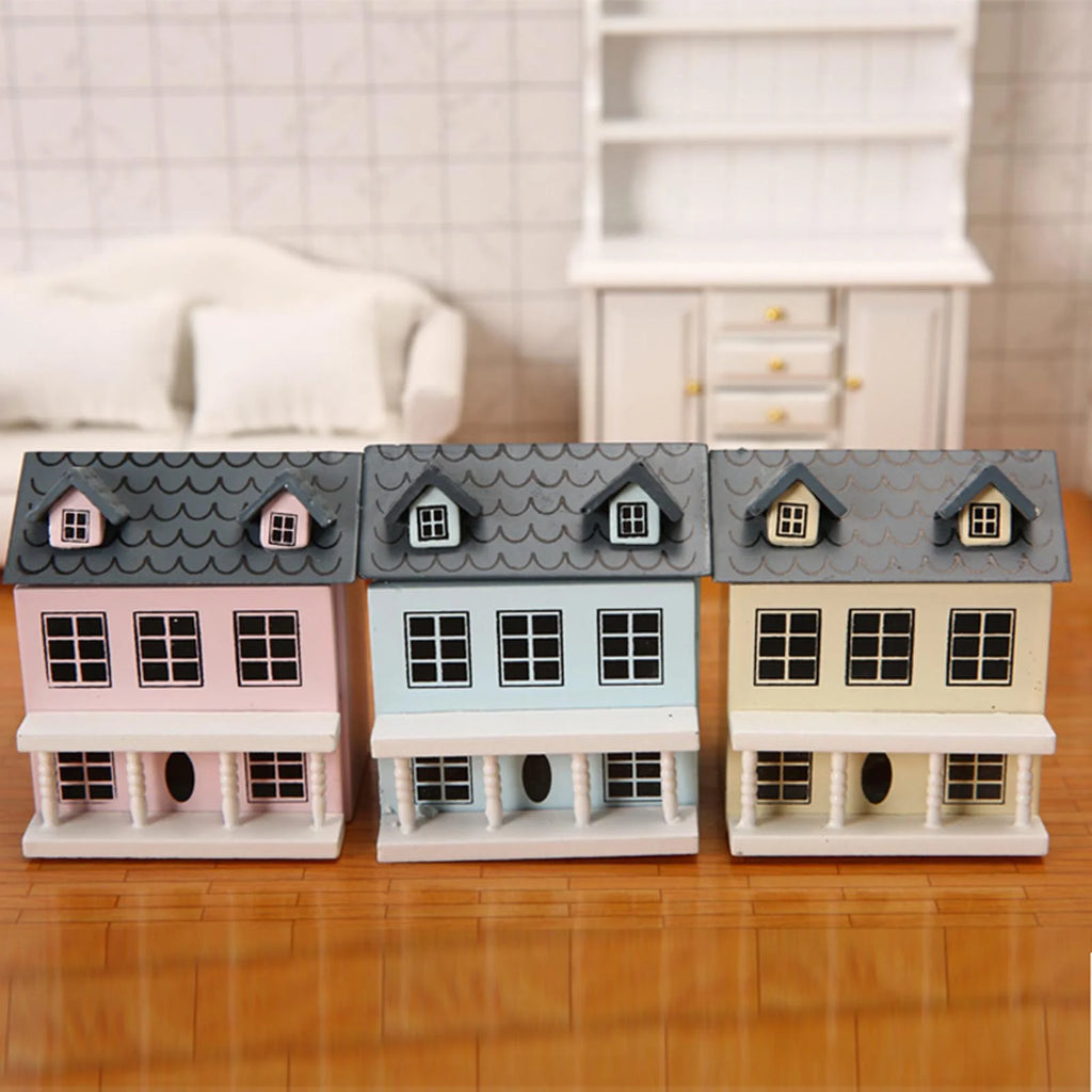 VIEGINE Miniature Villa Dollhouse Furniture Toy for 1:12 DIY BJD Dolls W18326