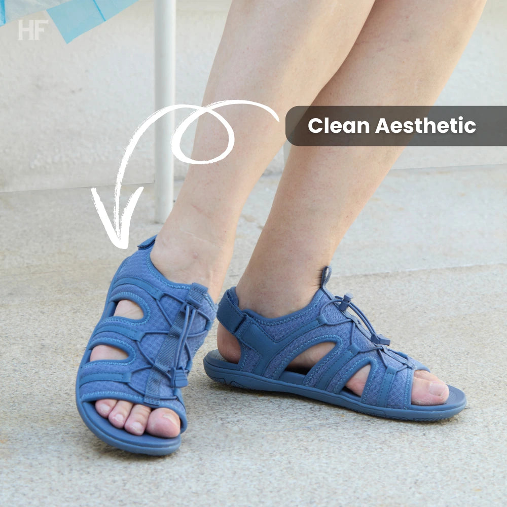 Baresandals I Barefoot Sandals with Ergonomic Footbed S922