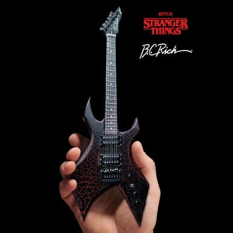 Stranger Things Eddie's Guitar B.C. Rich NJ Warlock Mini Guitar Model V167