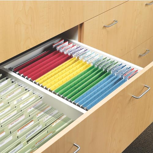 Smead Steel Hanging File Folder Frame, Legal Size, Gray, Adjustable, 2-Pack X649503