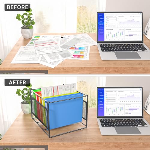 Hanging File Folder Frame for Legal & Letter Size, 15.2"L x 12.4"W x 10.5"H I8902