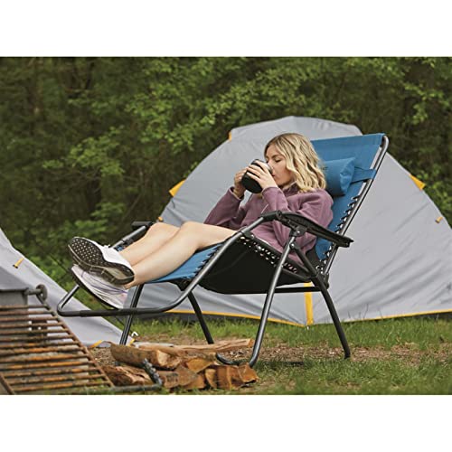 Guide Gear Oversized Zero Gravity Camping Chair Recliner Mossy Oak Country Camo D736