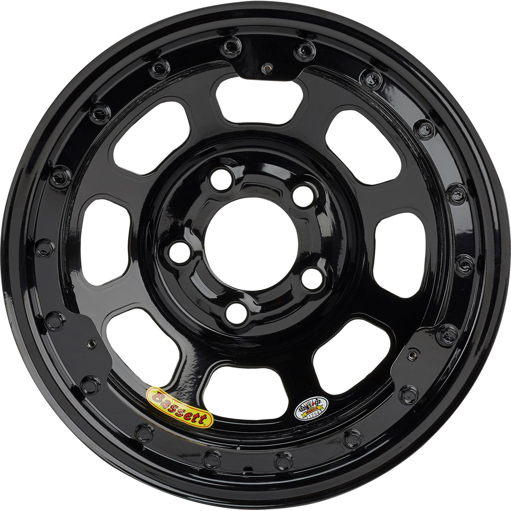 Bassett 15x8 D-Hole Beadlock Wheel, 5 on 5 Bolt Pattern G73124