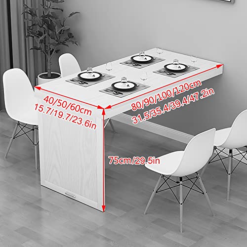 Wall-Mounted Folding Dining Table for Small Spaces Z910