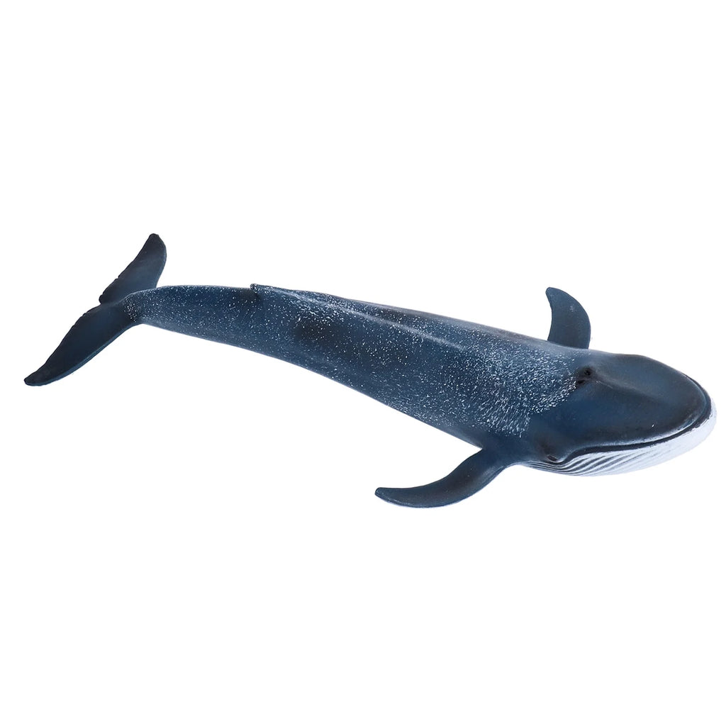 Blue Whale Sea Life Action Figure Ocean Model Toy Set for Kids U7550