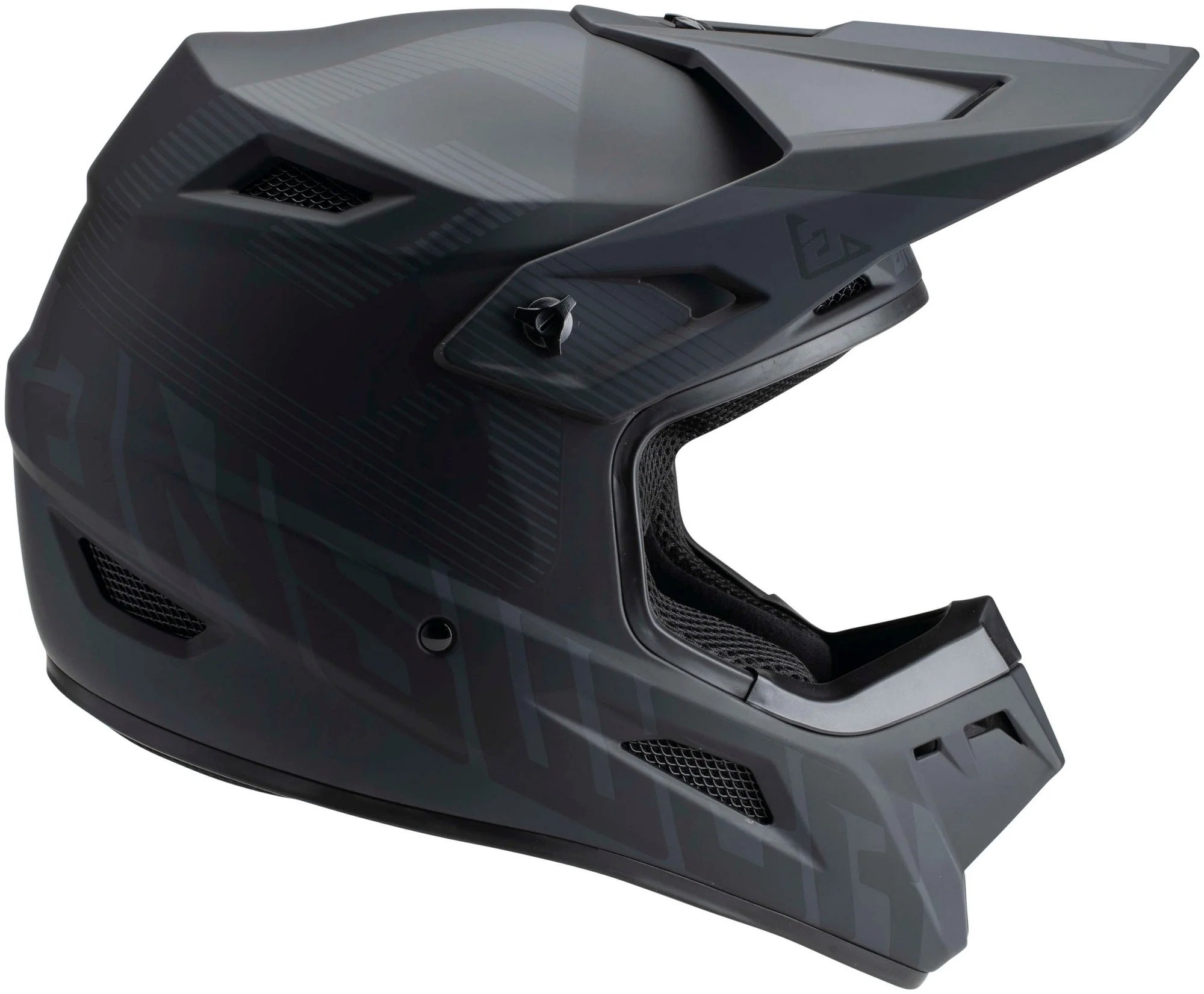 Answer AR1 V2 Bold MX Offroad Helmet Black/Dark Gray XS O8853