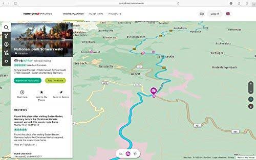 TomTom Go Camper Sat Nav for Campervan and Caravan V40662