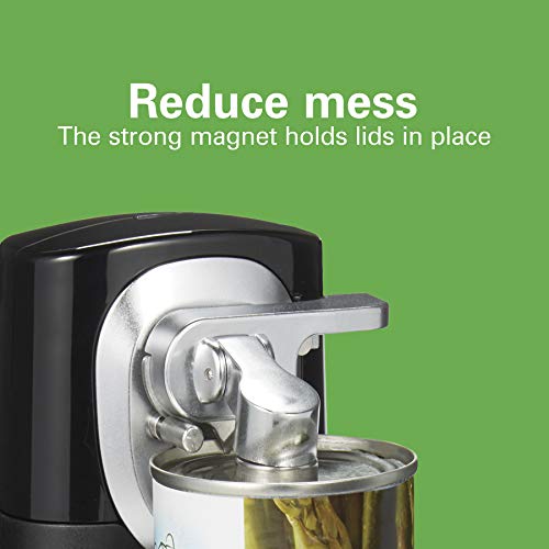 Hamilton Beach 2-in-1 Electric Automatic Can Opener, Cordless & Rechargeable, Black (76611F) V415045