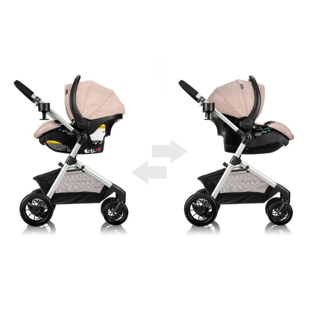 Evenflo Pivot Modular Travel System with SafeMax Infant Car Seat F448550