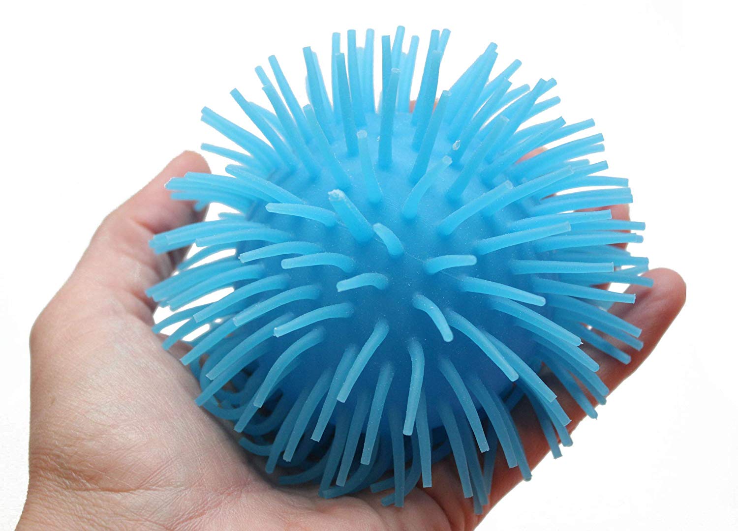 Set of 3 Light Up 5" Puffer Balls Sensory Fidget Stress Balls G47304