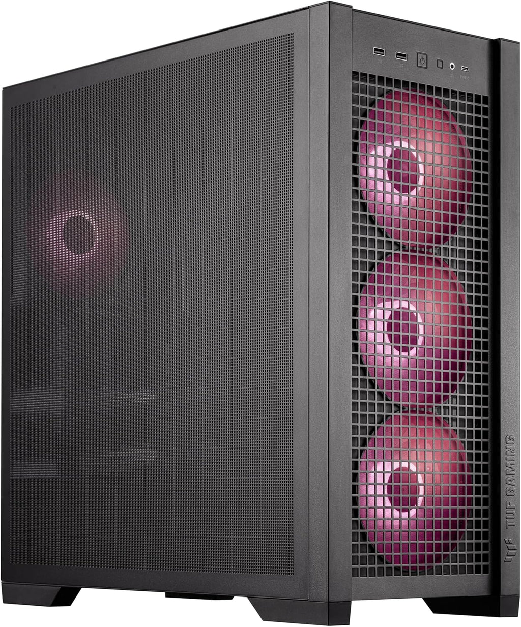 ASUS TUF Gaming GT302 ARGB ATX Mid-Tower PC Case, Black K34131