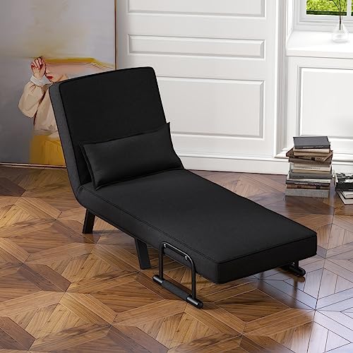 KOMFOTT Convertible Sleeper Chair Bed, 4-in-1 Folding Sofa with Adjustable Backrest Z501934
