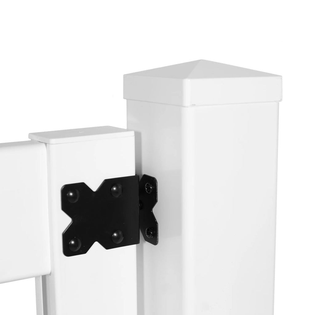 Chelsea 3 ft. x 42 in. White Vinyl Picket Fence Gate P382315