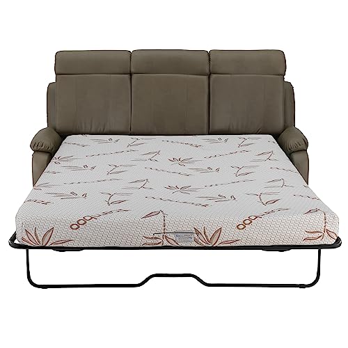 RecPro Charles Collection 80" RV Hide A Bed Loveseat with Memory Foam Mattress G839425
