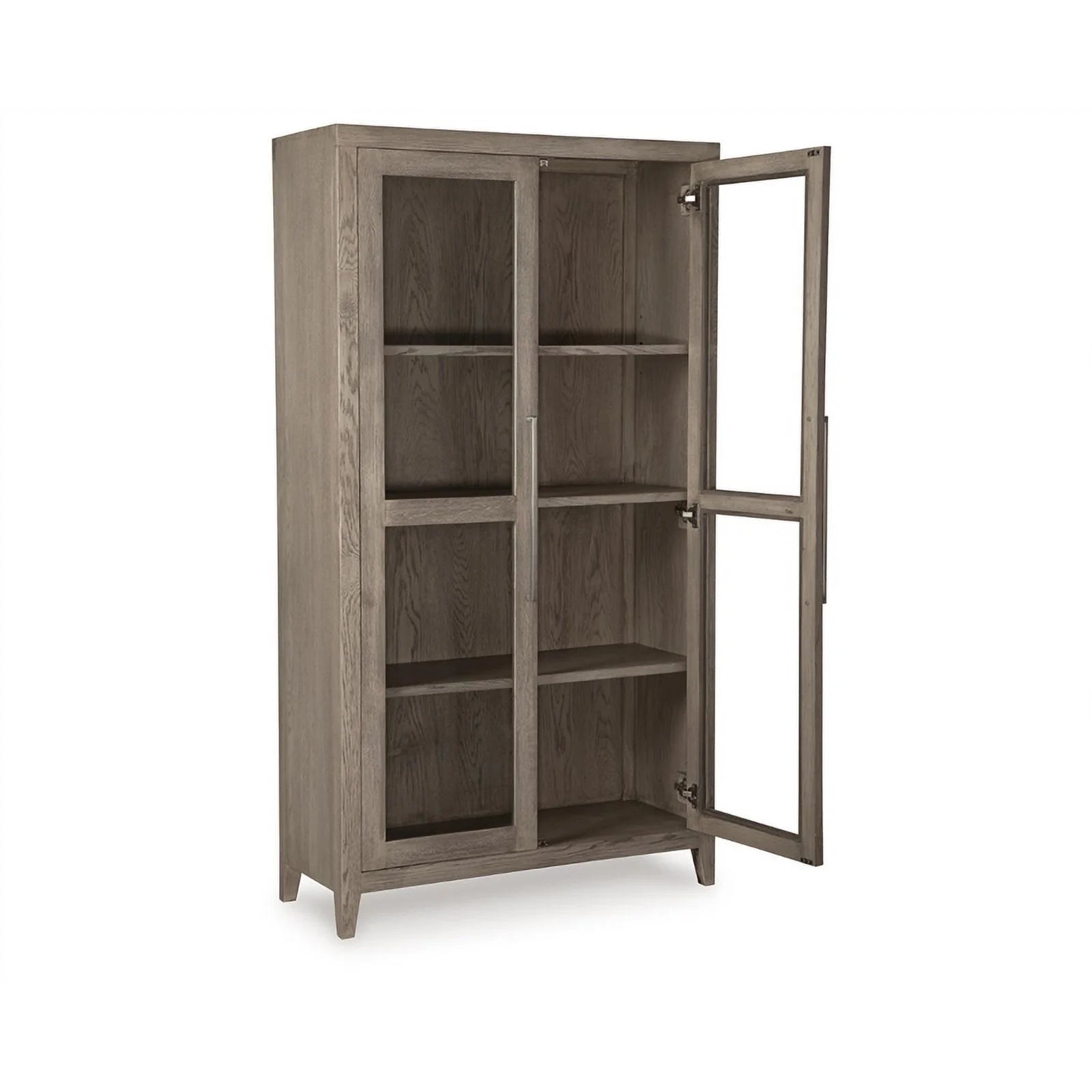 Ashley Furniture Dalenville 2-Door Wood Accent Cabinet, Antiqued Light Gray O6624
