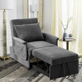 BINGTOO Bed Chair, 3 in 1 Lounge Chair,Multi-Function Folding Sofa Bed, Ottoman Bed Sleeper, Pull Out Sofa Chair, Pull Out Sofa Chair, Convertible Chair to Bed, Pull Out Bed Couch for Small Space