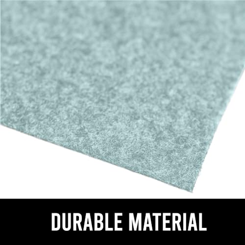 Gorilla Grip Waterproof Silicone Under Sink Mat with Raised Lip, 28 x 22 in, Gray P766266
