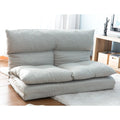 Ucloveria Adjustable Floor Sofa Bed, Foldable Lazy Couch Bed with Adjustable Backrest, Convertible Sofa Sleeper