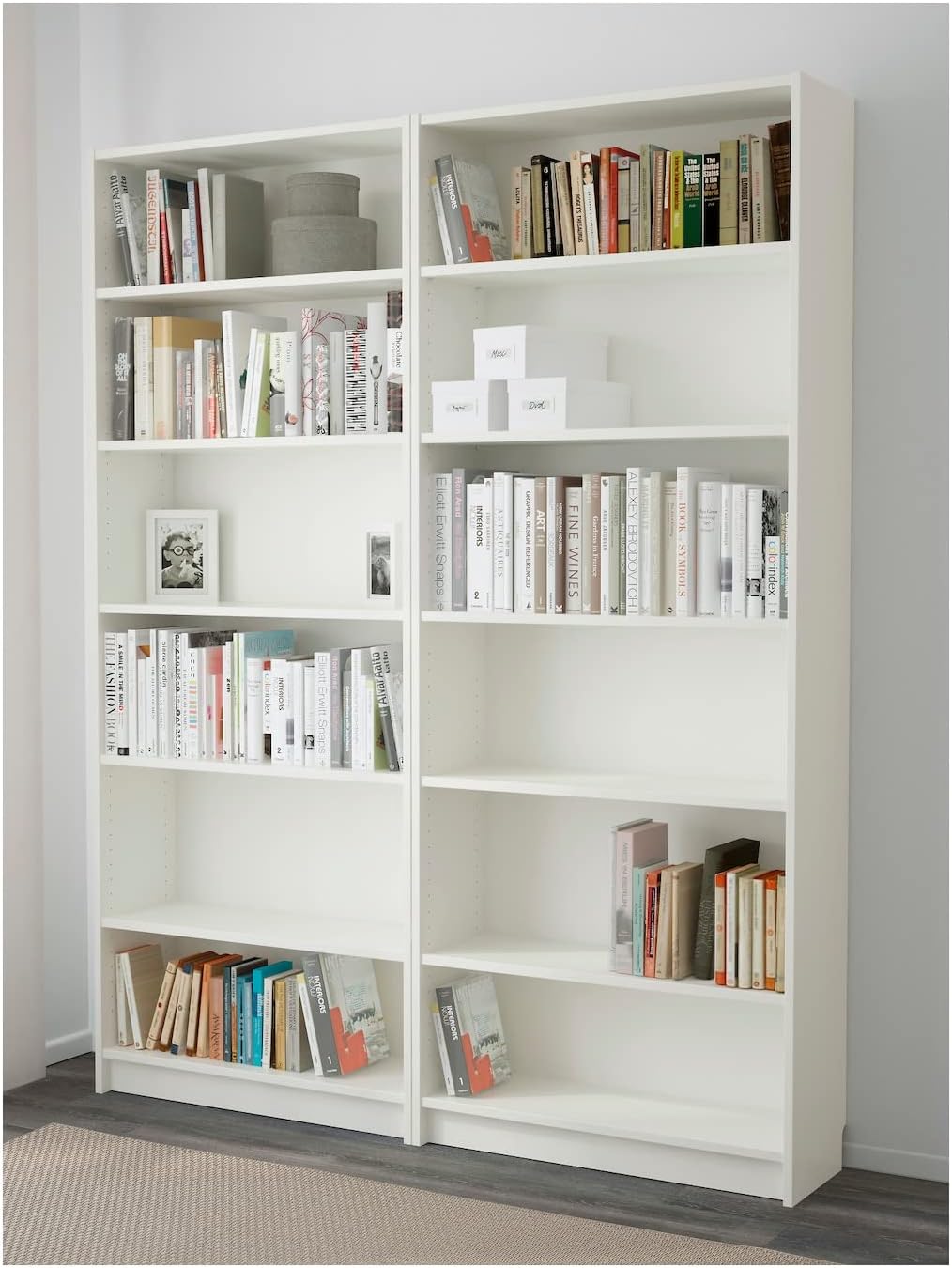 IKEA Billy Bookcase White 63x11x79 1/2 O645813