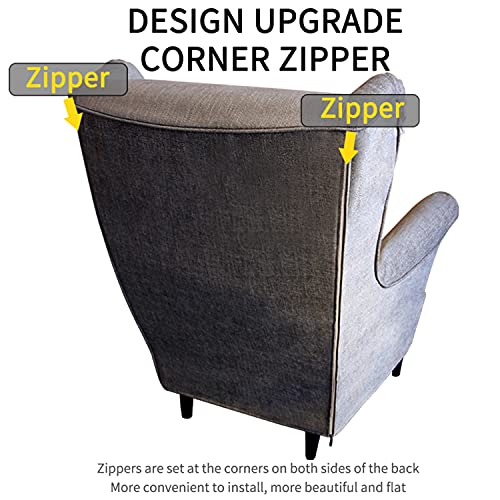 Chair Cover for IKEA Strandmon Armchair, Sofa Slipcover Q492822