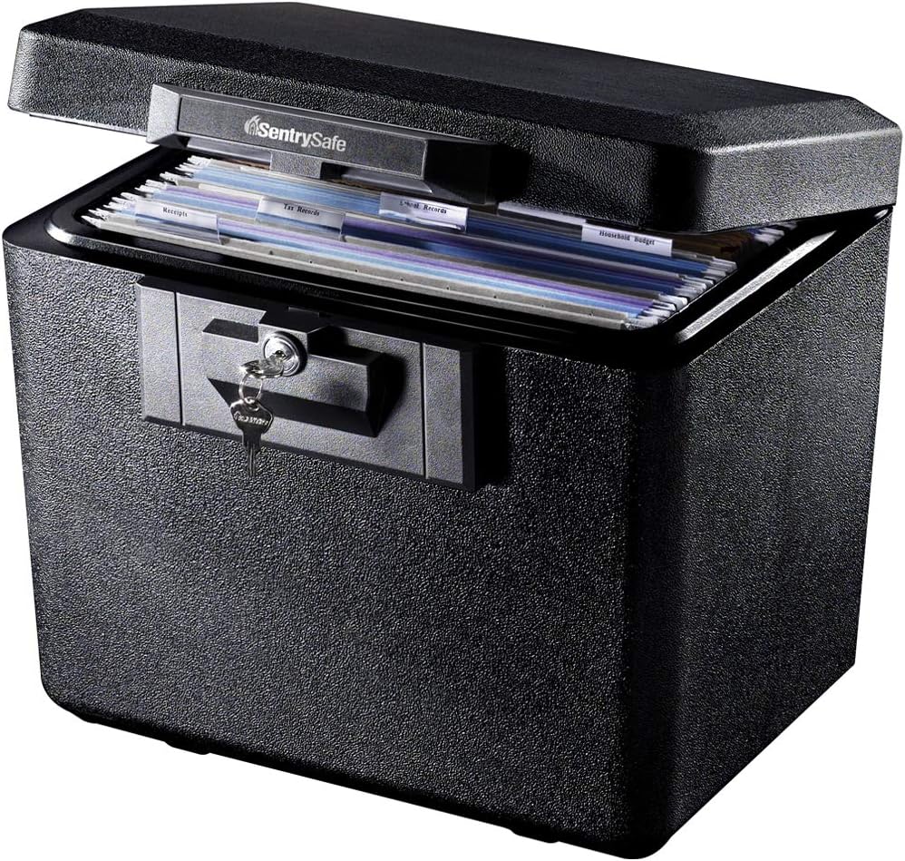 SentrySafe Fireproof Waterproof Document Safe with Key Lock H644741