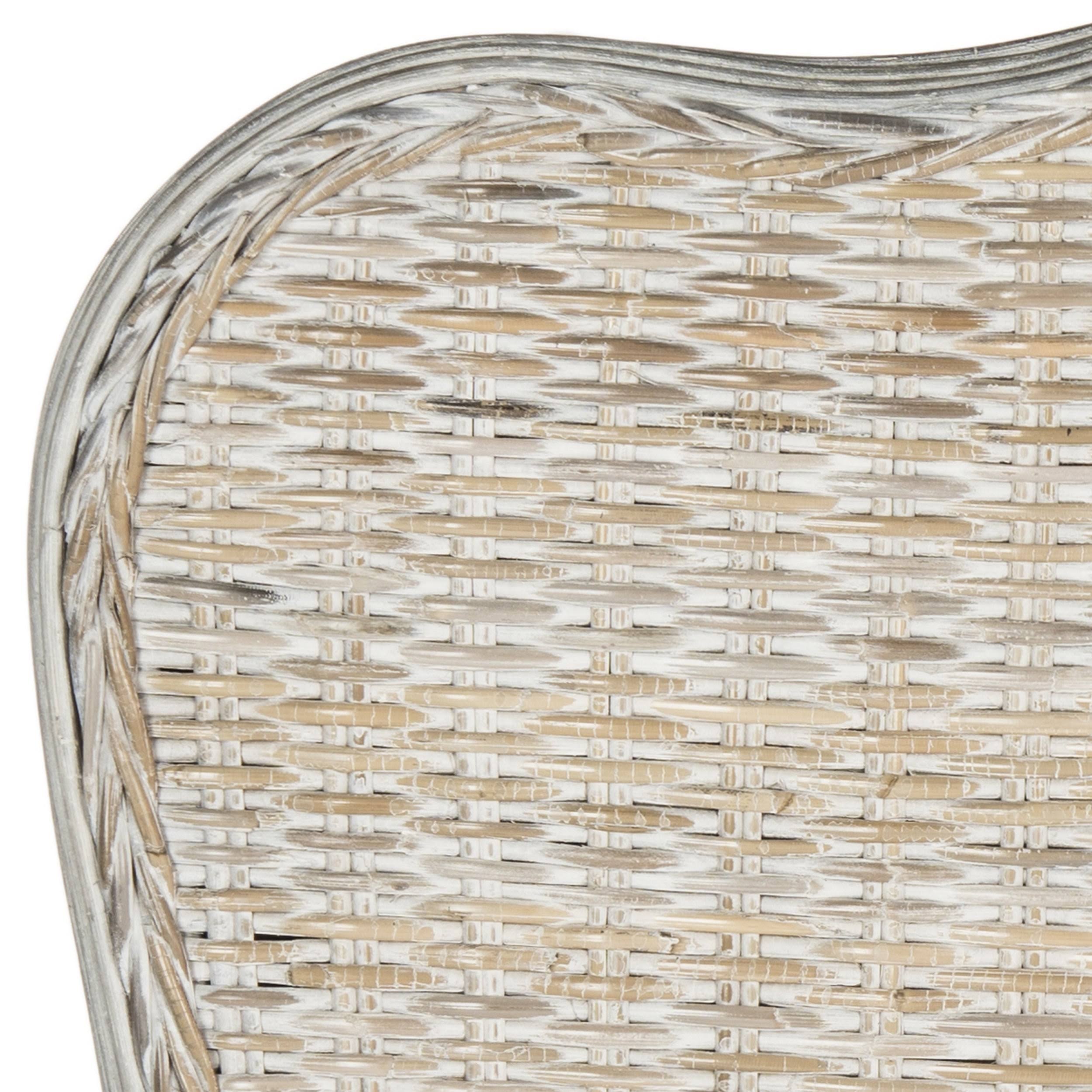 Safavieh Imelda White Washed Headboard Full D4334