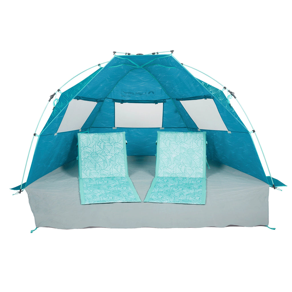 Lightspeed Outdoors Quick Cabana Beach Tent Sun Shelter Aqua B751815
