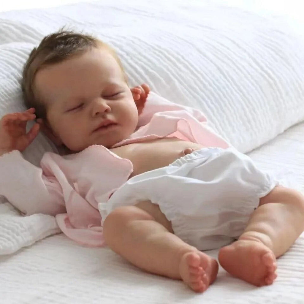 50cm Whole Body Silicone Vinyl LouLou Bebe Reborn Girl and Boy With Painted Visible Veins Handmade Lifelike Reborn Baby Doll Boy