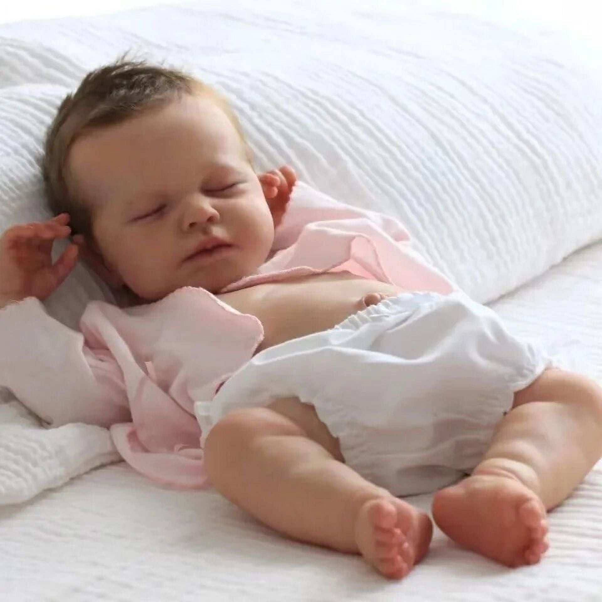 50cm Whole Body Silicone Vinyl LouLou Bebe Reborn Girl and Boy With Painted Visible Veins Handmade Lifelike Reborn Baby Doll Boy