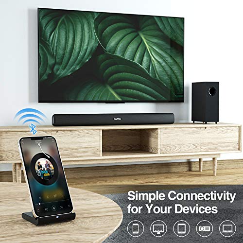 Sound Bar for TV with Wireless Bluetooth 5.0, Surround Sound System X528965