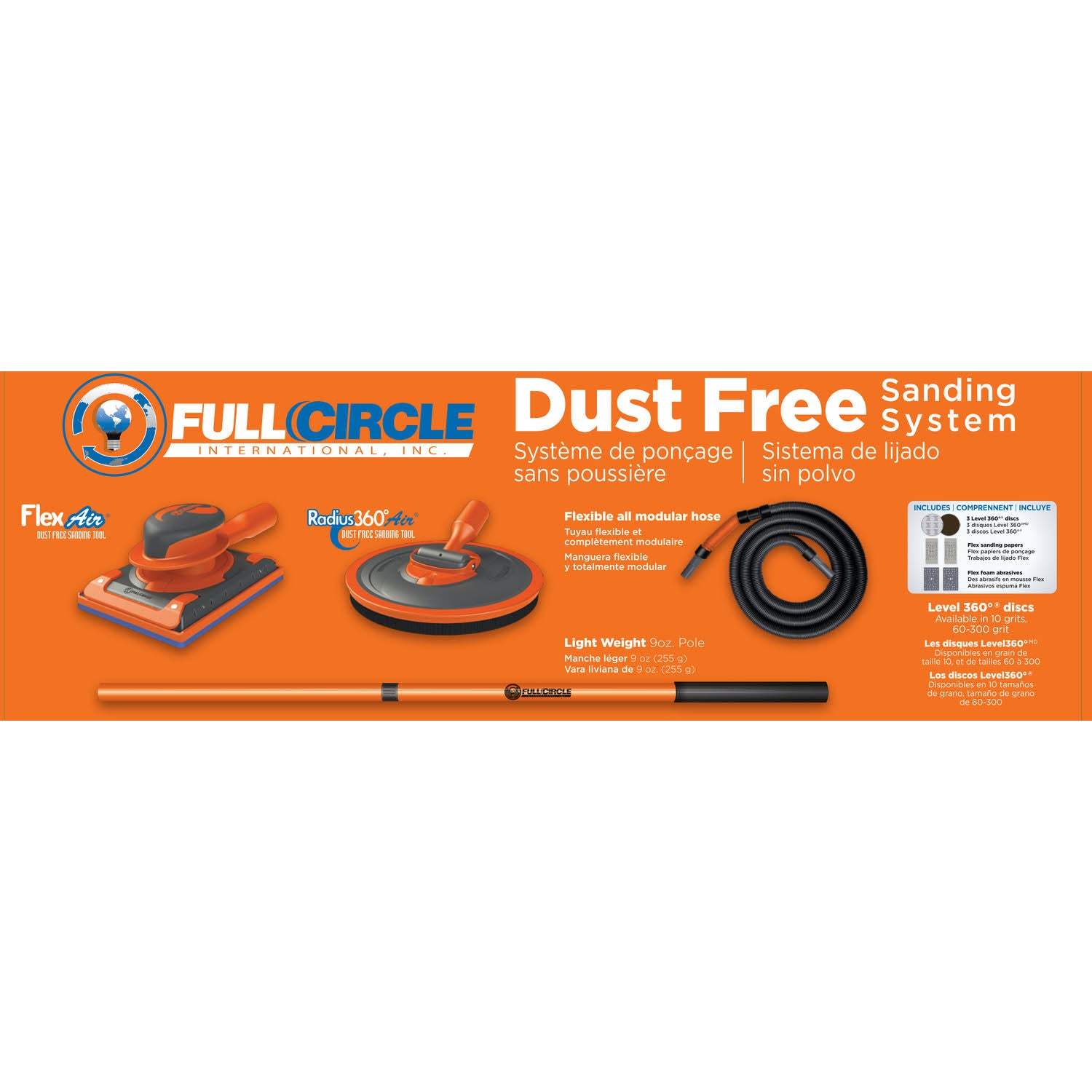 Full Circle Dust-Free Sanding System F700