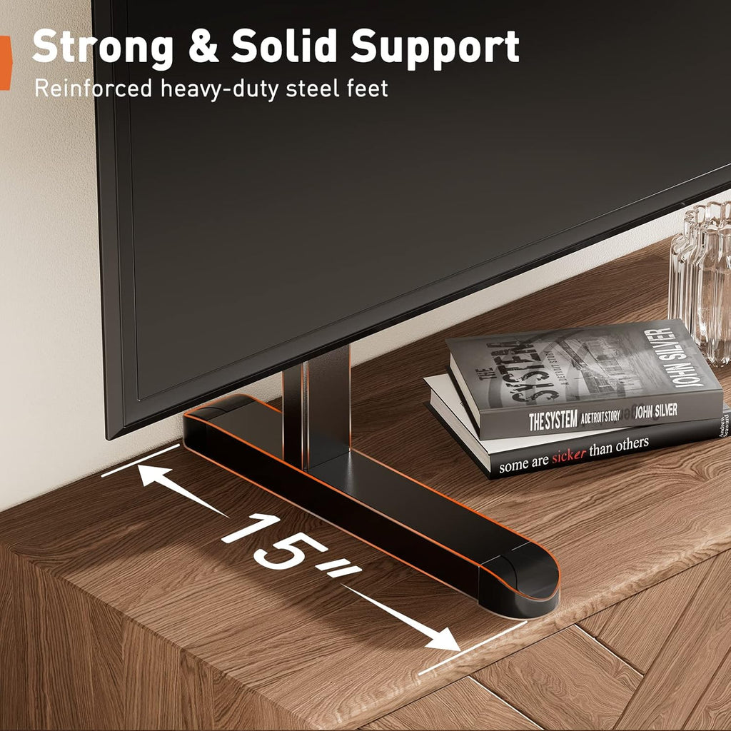 Perlegear Tabletop TV Stand for 23-55 Inch TVs L656707