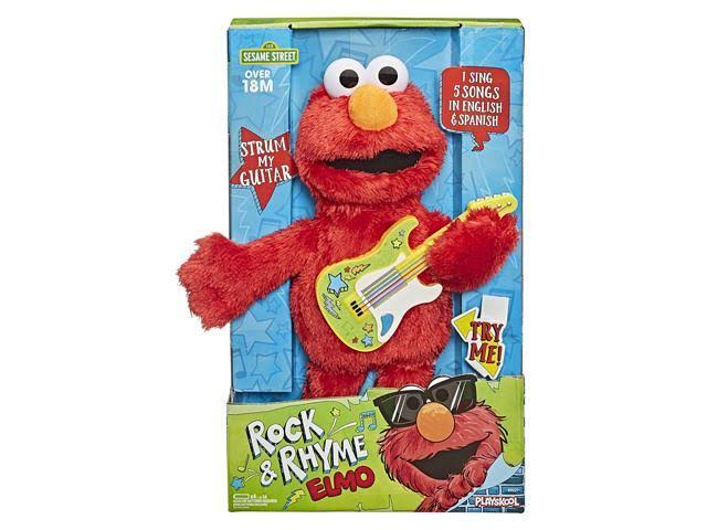 Sesame Street Rock and Rhyme Elmo Talking Singing 14-inch Plush Toy R424150
