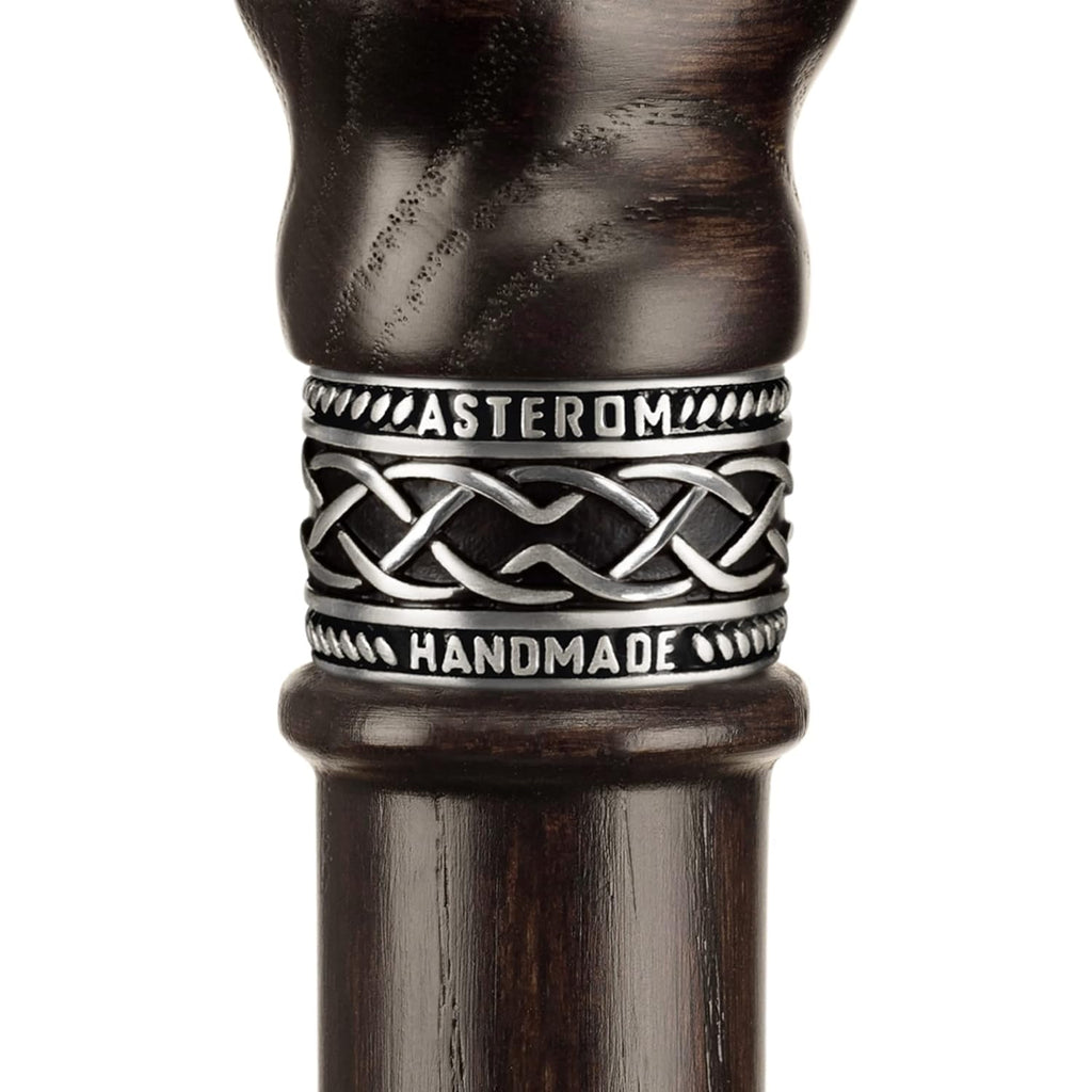 Asterom Handmade Wooden Walking Cane Dragon Walking Stick T167278