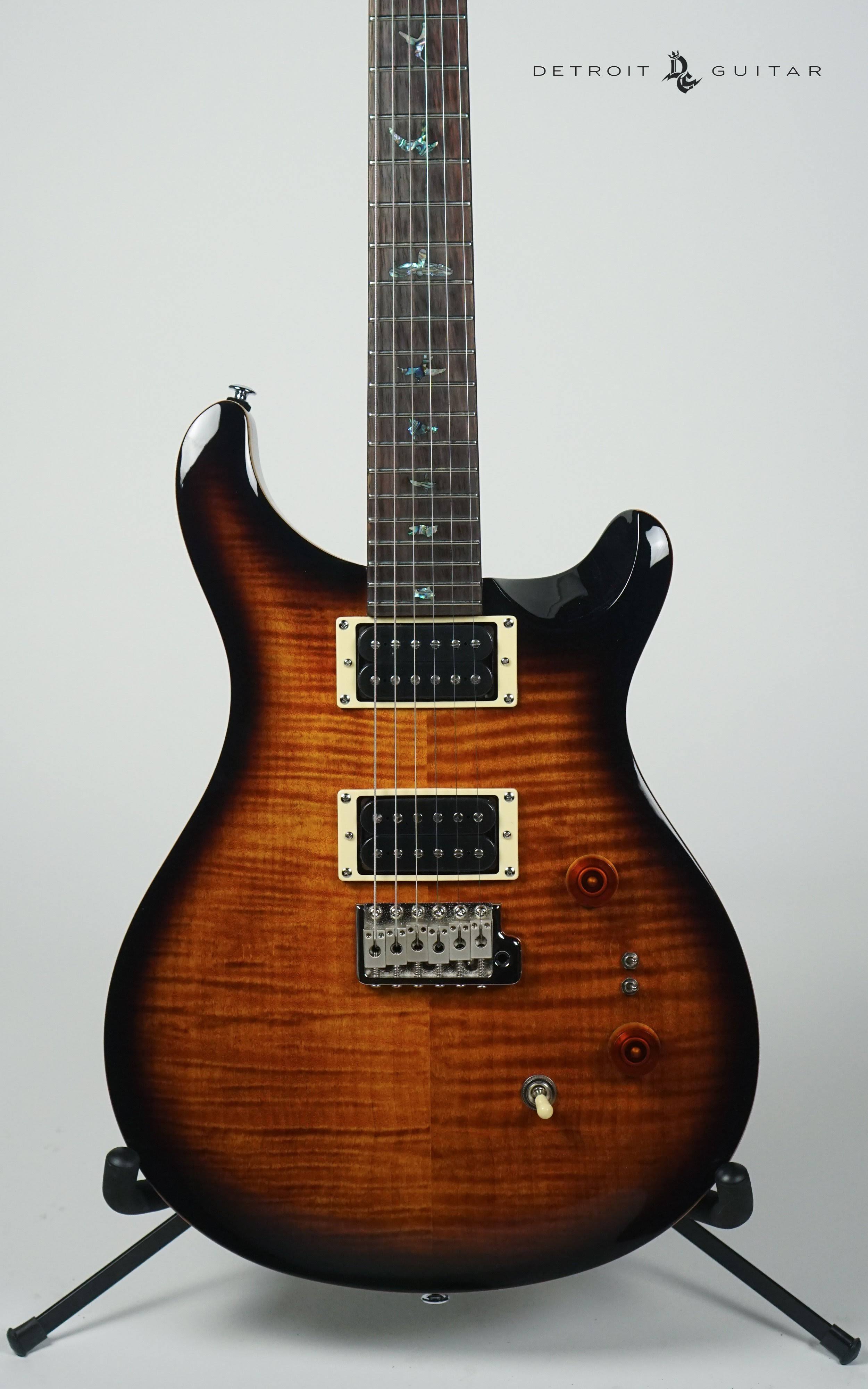 PRS SE Custom 24 35th Anniversary - Black Gold Burst