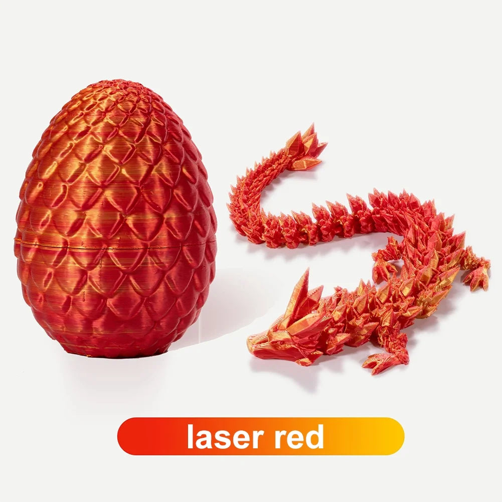 3D Printed Dragon Egg Fidget Toy 4 Pack X89374
