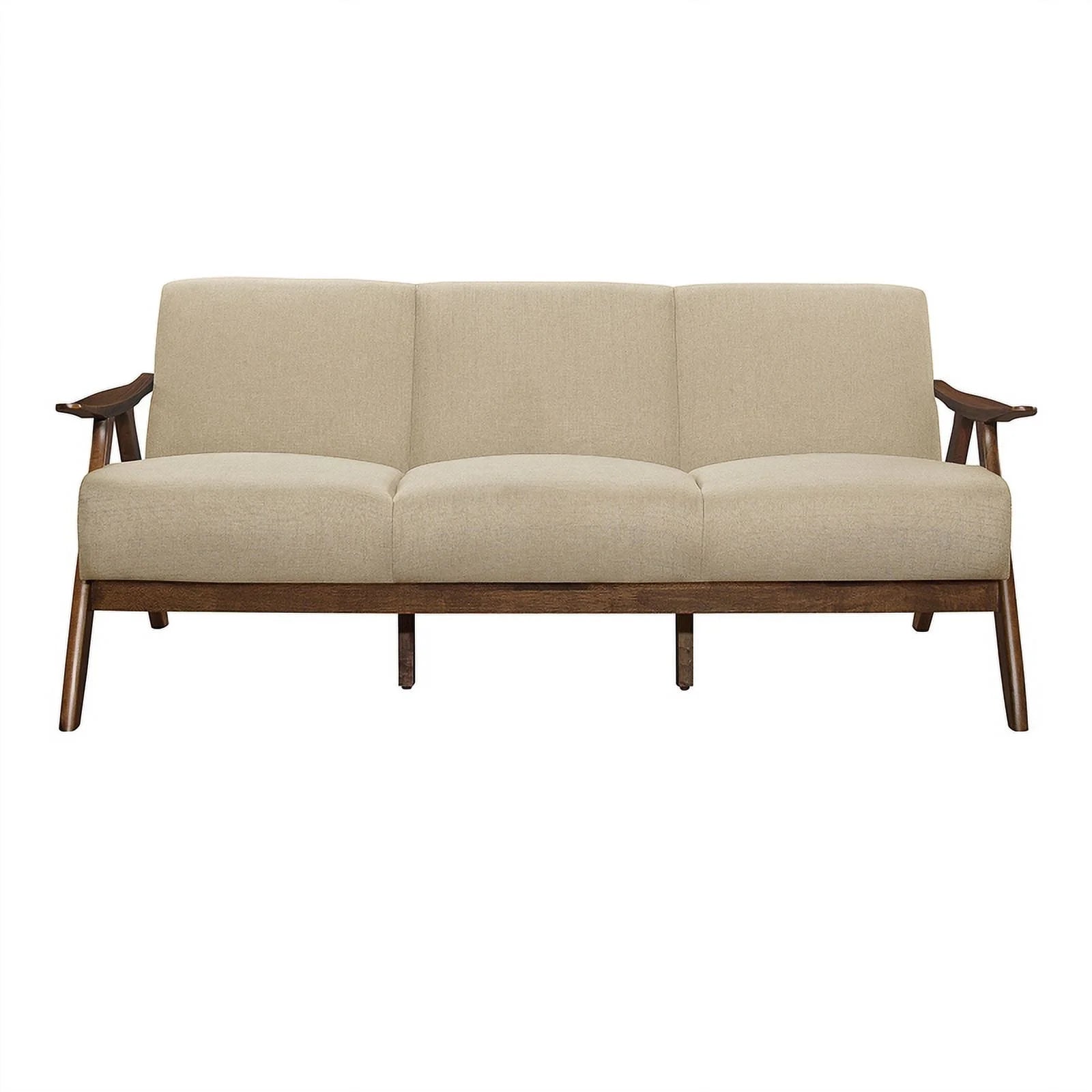 Lexicon Damala Textured Fabric 2-Piece Sofa Set, Light Brown U741207